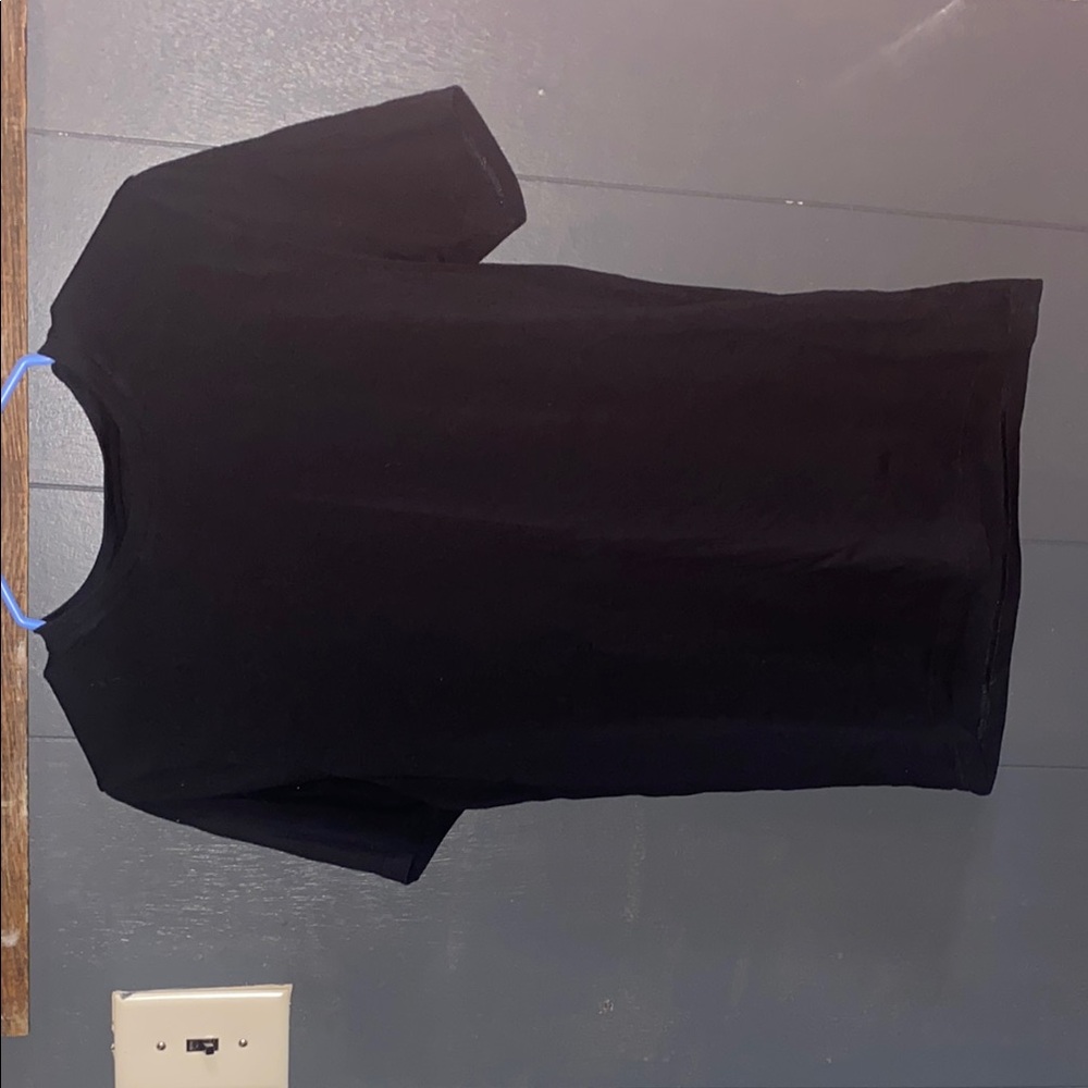 Express Slim Stretch Black T-Shirt